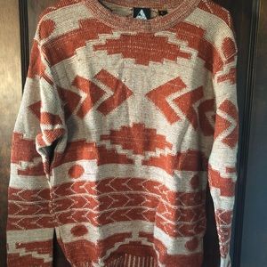Vanguard patterned sweater